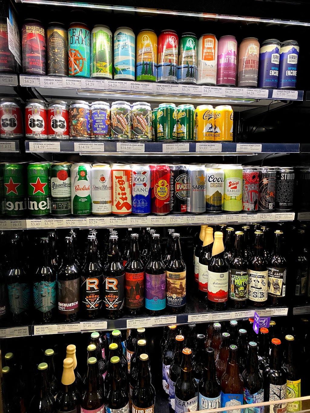 Radium Liquor Store | 7538 Main St E, Radium Hot Springs, BC V0A 1M0, Canada | Phone: (250) 347-6424