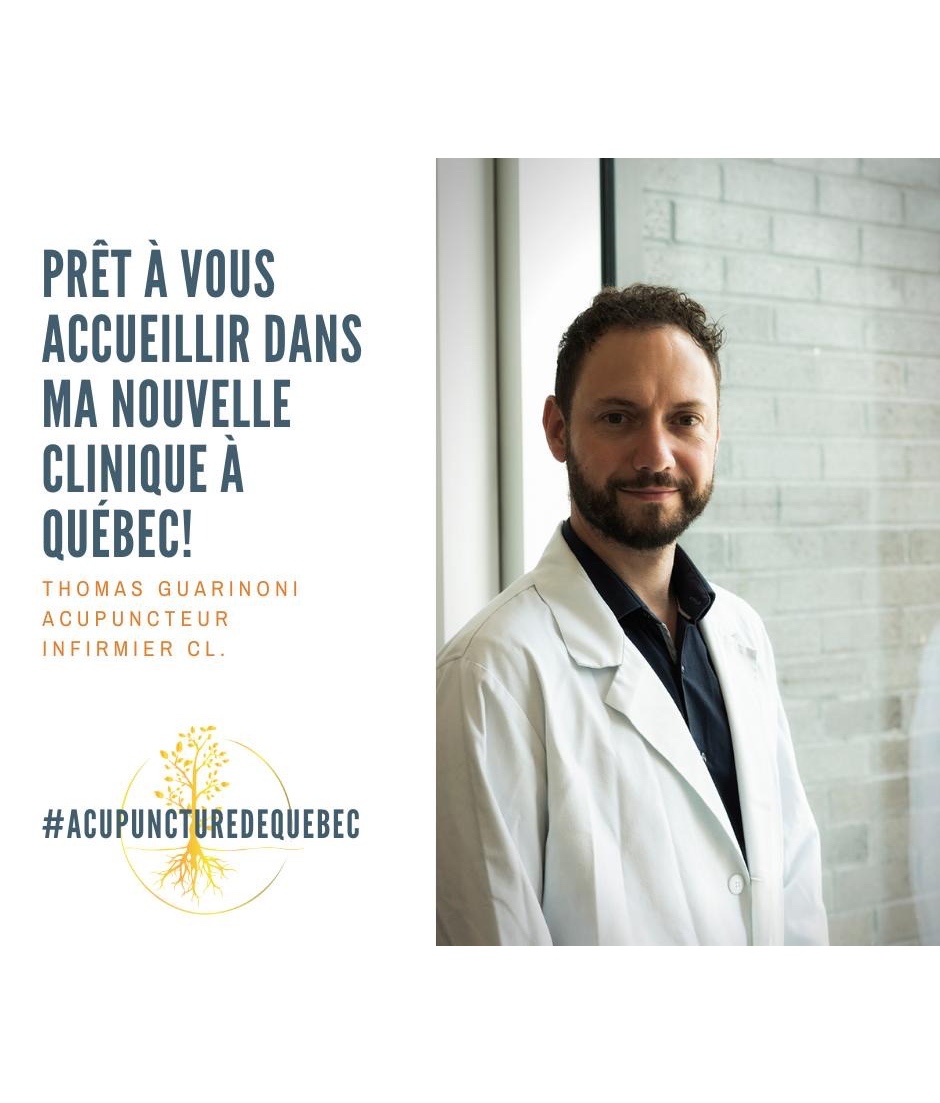 Acupuncture de Québec, Thomas Guarinoni Acupuncteur Infirmier | Acupuncture de Québec, thomas Guarinoni acupuncteur infirmier Clinique santé de l’aéroport, 1673 Rte de lAéroport, LAncienne-Lorette, QC G2G 1V6, Canada | Phone: (418) 478-7484