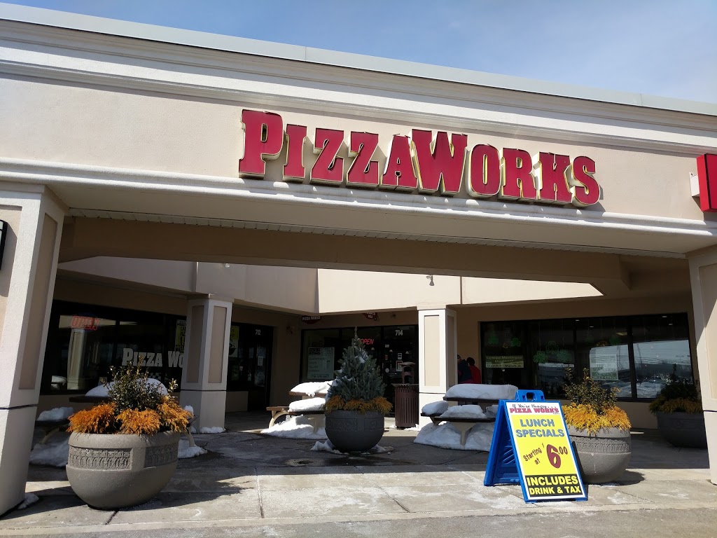 Pizza Works Etc | 712 Maple Rd, Williamsville, NY 14221, USA | Phone: (716) 688-5656