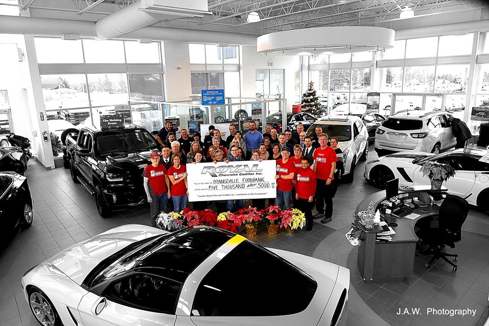 Royal Chevrolet Cadillac | 1 Monora Park Dr, Orangeville, ON L9W 0E1, Canada | Phone: (888) 341-6173