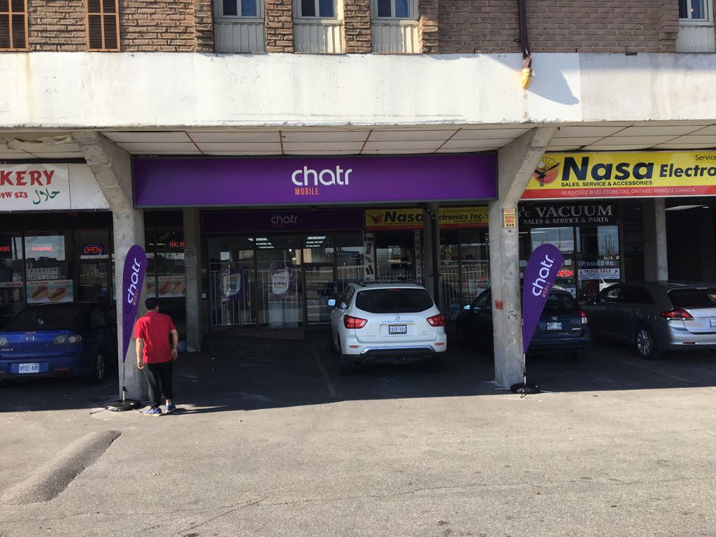 chatr Mobile | 30 A Rexdale Blvd, Etobicoke, ON M9W 5Z3, Canada | Phone: (416) 748-2489