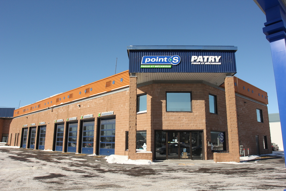 Point S - PATRY TIRES AND MECHANICAL | 750 Boulevard Lemire, Drummondville, QC J2C 7W9, Canada | Phone: (819) 474-5200