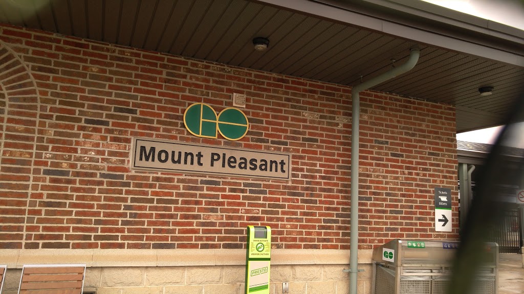 Mount Pleasant GO Station - Info Center | 54 Commuter Dr, Brampton, ON L7A 0R3, Canada | Phone: (416) 869-3200