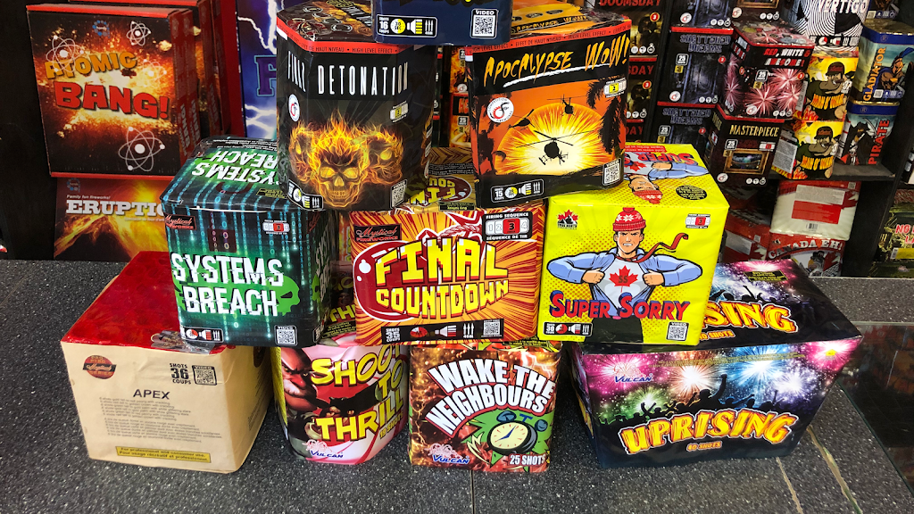 Supernova Fireworks | 1539 Chemong Rd, Peterborough, ON K9J 6X2, Canada | Phone: (705) 934-1313