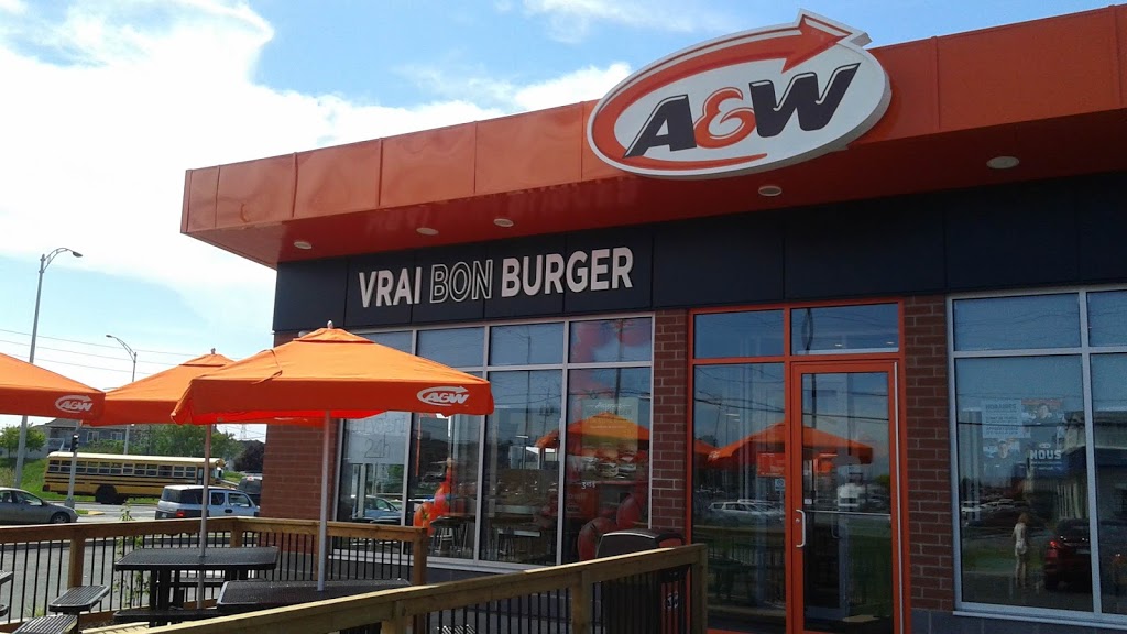 A&W Canada | 1623 Route 132, Local 1, Varennes, QC J3X 1P7, Canada | Phone: (450) 929-0472