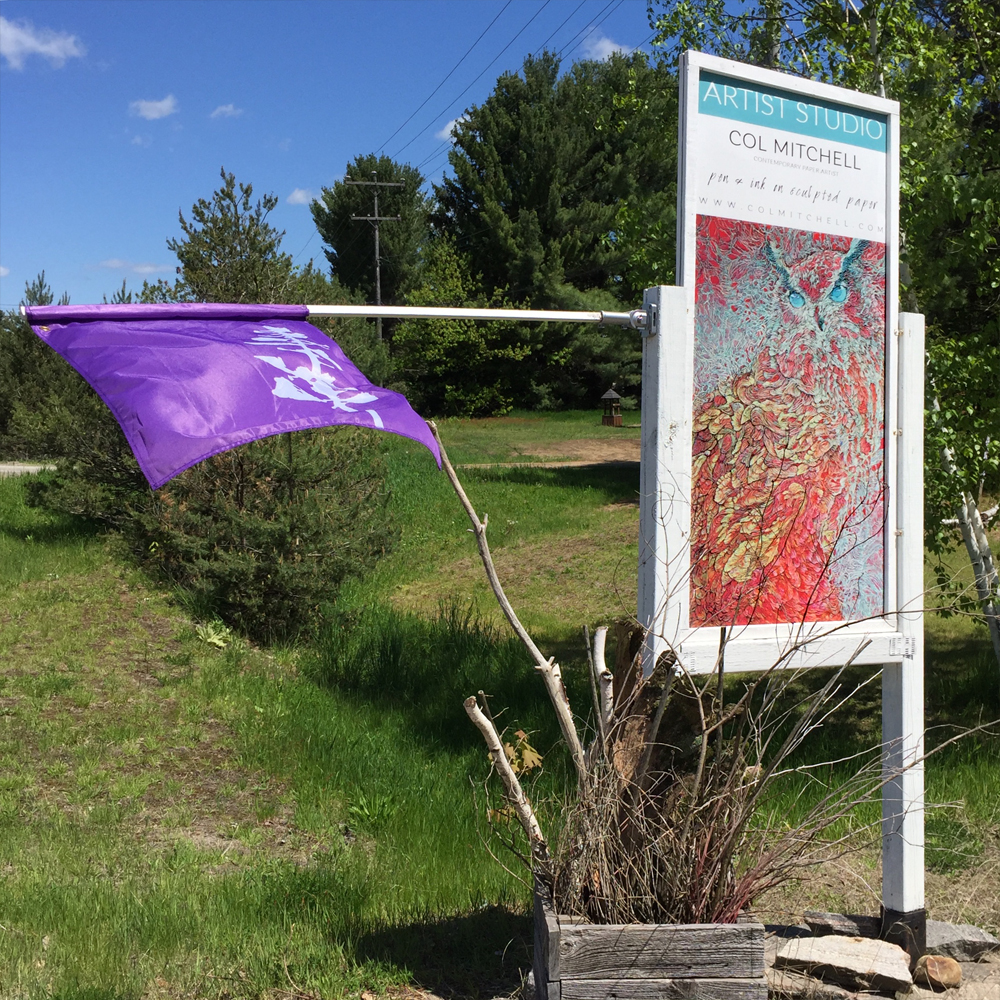 Col Mitchell Artist Studio & Boutique | 1221 Cedar Ln, Bracebridge, ON P1L 1W9, Canada | Phone: (705) 783-0120
