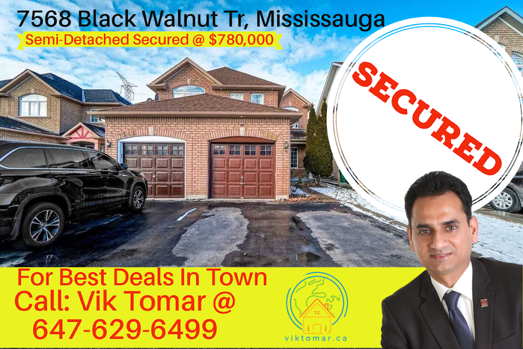 Realtor Vik Tomar | 7500 ON-27 Unit #18, Vaughan, ON L4H 0J2, Canada | Phone: (647) 629-6499