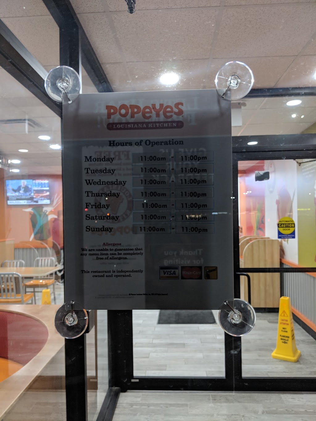 Popeyes Louisiana Kitchen | 965 Dundas St W, Whitby, ON L1N 2N8, Canada | Phone: (905) 430-8000