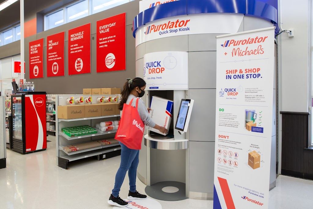 Purolator Quick Stop Kiosk | 7850 Weston Rd, Woodbridge, ON L4L 9C3, Canada | Phone: (888) 744-7123