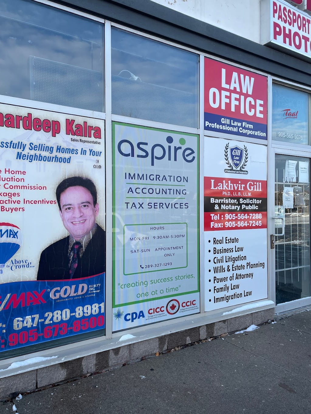 Aspire Immigration Services - Toronto | 735 Twain Ave, Mississauga, ON L5W 1X1, Canada | Phone: (289) 327-1293