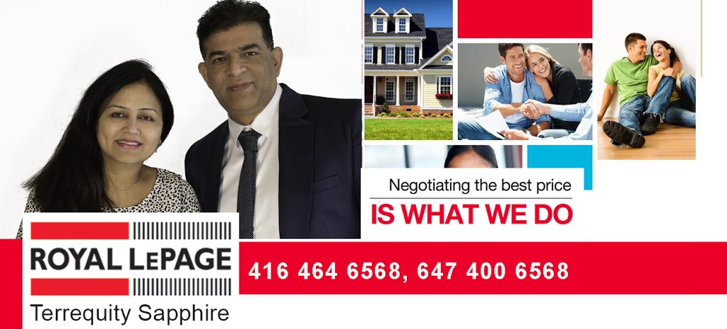 Royal Lepage Terrequity Sapphire Real Estate, Brokerage | 95 Queen St S, Mississauga, ON L5M 1K7, Canada | Phone: (416) 464-6568
