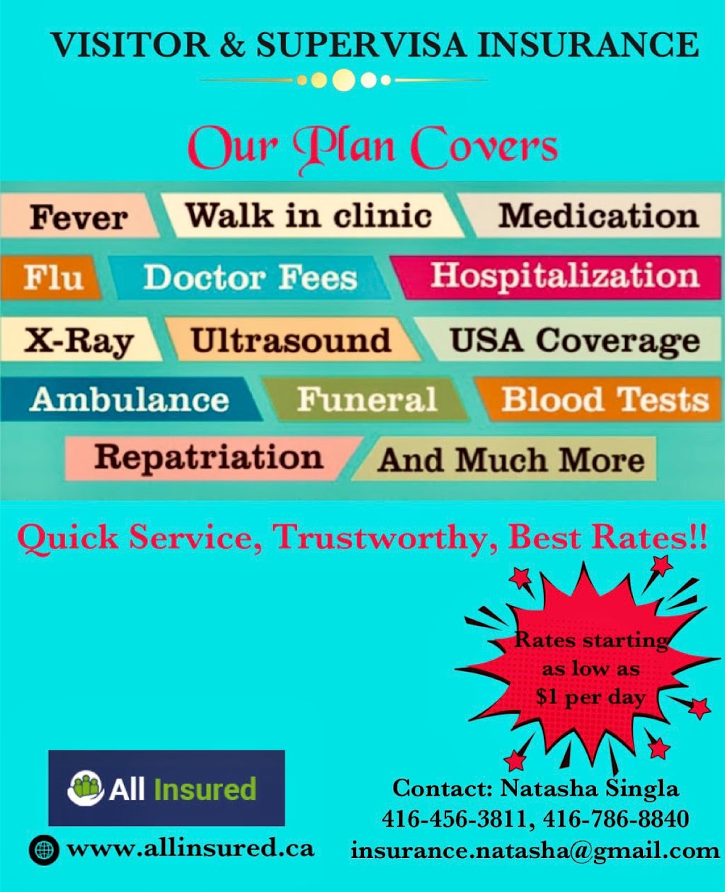 All Insured Inc. | 1185 Queensway E, Mississauga, ON L4Y 1S1, Canada | Phone: (416) 456-3811