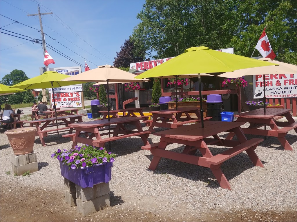 Perkys fish and chip | 165 County Rd 6 S, Tiny, ON L0L 2J0, Canada