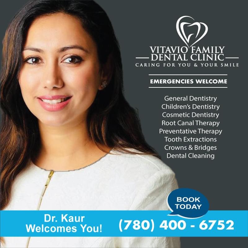 Vitavio Family Dental Clinic | dentist | 2457 Broadmoor Blvd Suite #120, Sherwood Park, AB T8H 0Y6, Canada | 7804006752 OR +1 780-400-6752