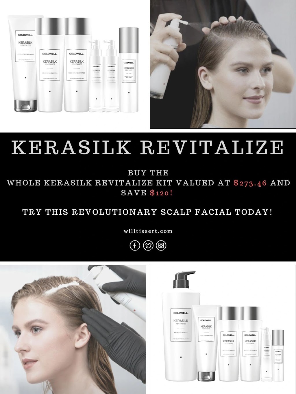 William Tissert Salon & Spa | 734 Kingston Rd, Pickering, ON L1V 1A8, Canada | Phone: (905) 492-3170