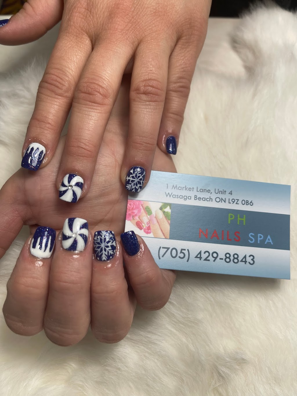 PH Nails Spa | 1 Market Ln Unit 4, Wasaga Beach, ON L9Z 0B6, Canada | Phone: (705) 429-8843