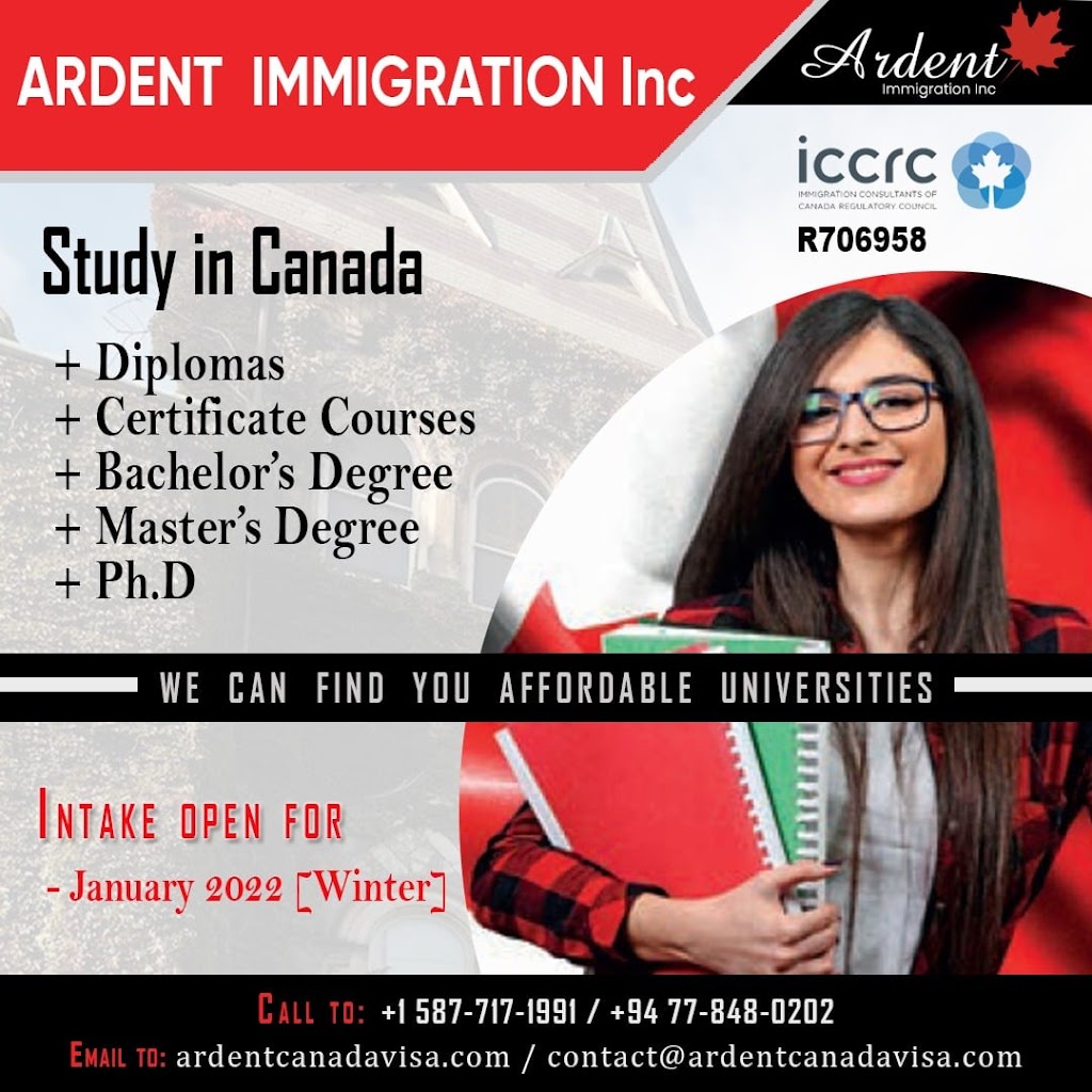Ardent Immigration | 247 Covecreek Cir NE, Calgary, AB T3K 0W6, Canada | Phone: (587) 717-1991