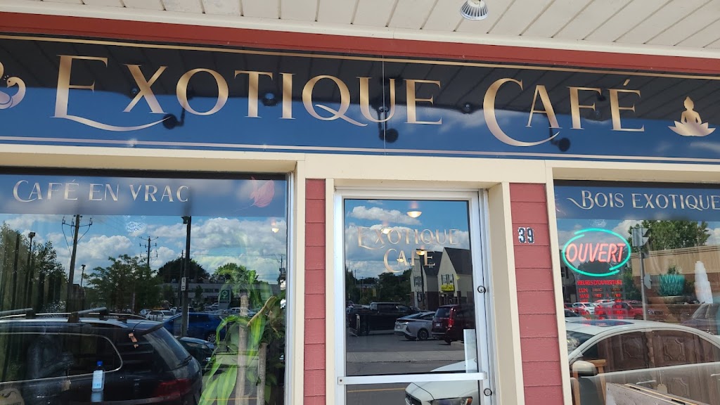 Exotique café | 39 Rue Alphonse-Desjardins, Salaberry-de-Valleyfield, QC J6S 2M2, Canada | Phone: (450) 747-1475