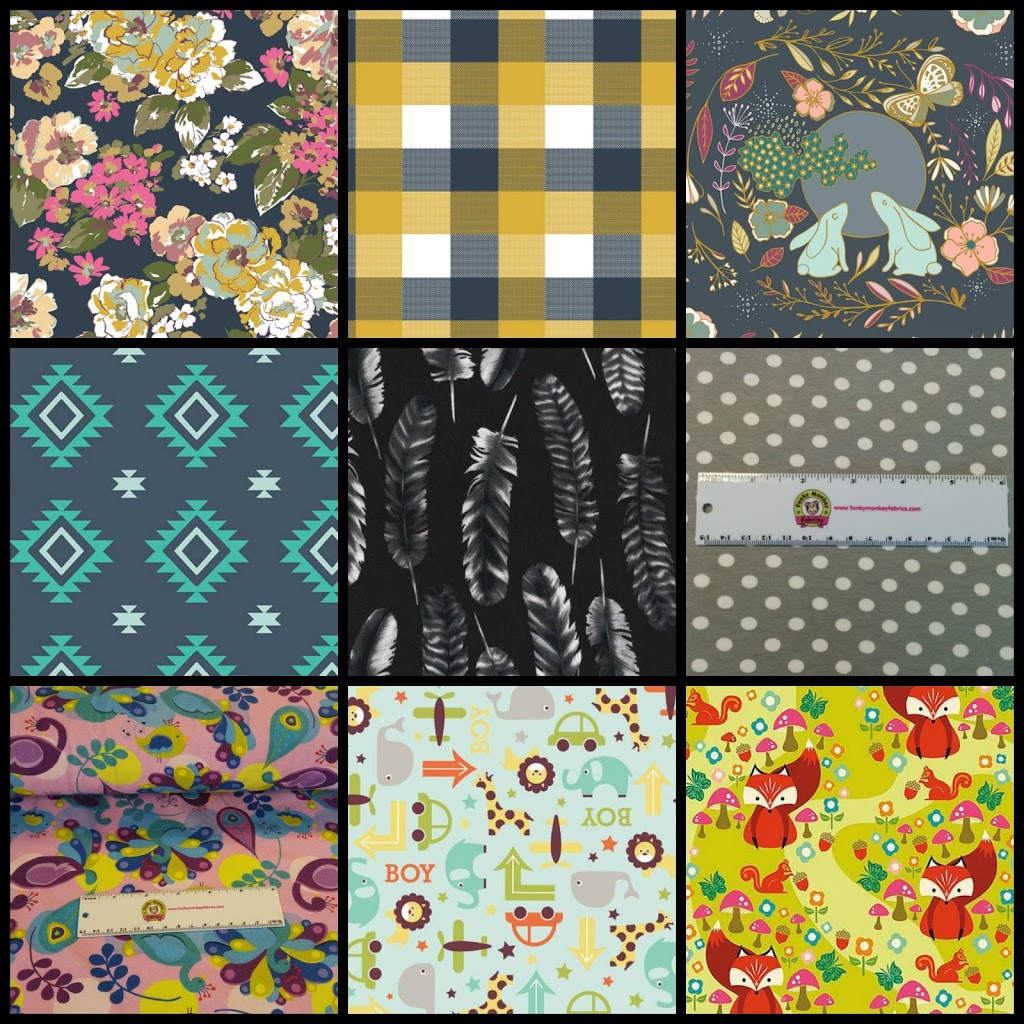 Funky Monkey Fabrics Inc. | 5289 Nauvoo Rd, Watford, ON N0M 2S0, Canada | Phone: (226) 532-9670