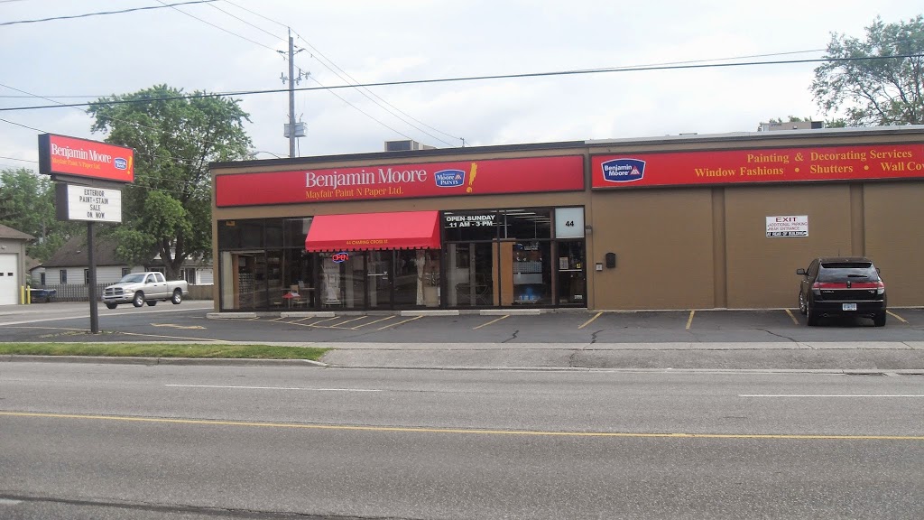 Mayfair Paint N Paper | 44 Charing Cross St, Brantford, ON N3R 2H2, Canada | Phone: (519) 756-9790