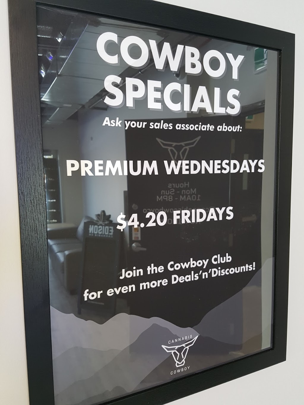 Cannabis Cowboy - Bragg Creek | Upstairs above Esso, 7 Balsam Ave Unit 120, Bragg Creek, AB T0L 0K0, Canada | Phone: (403) 949-4187