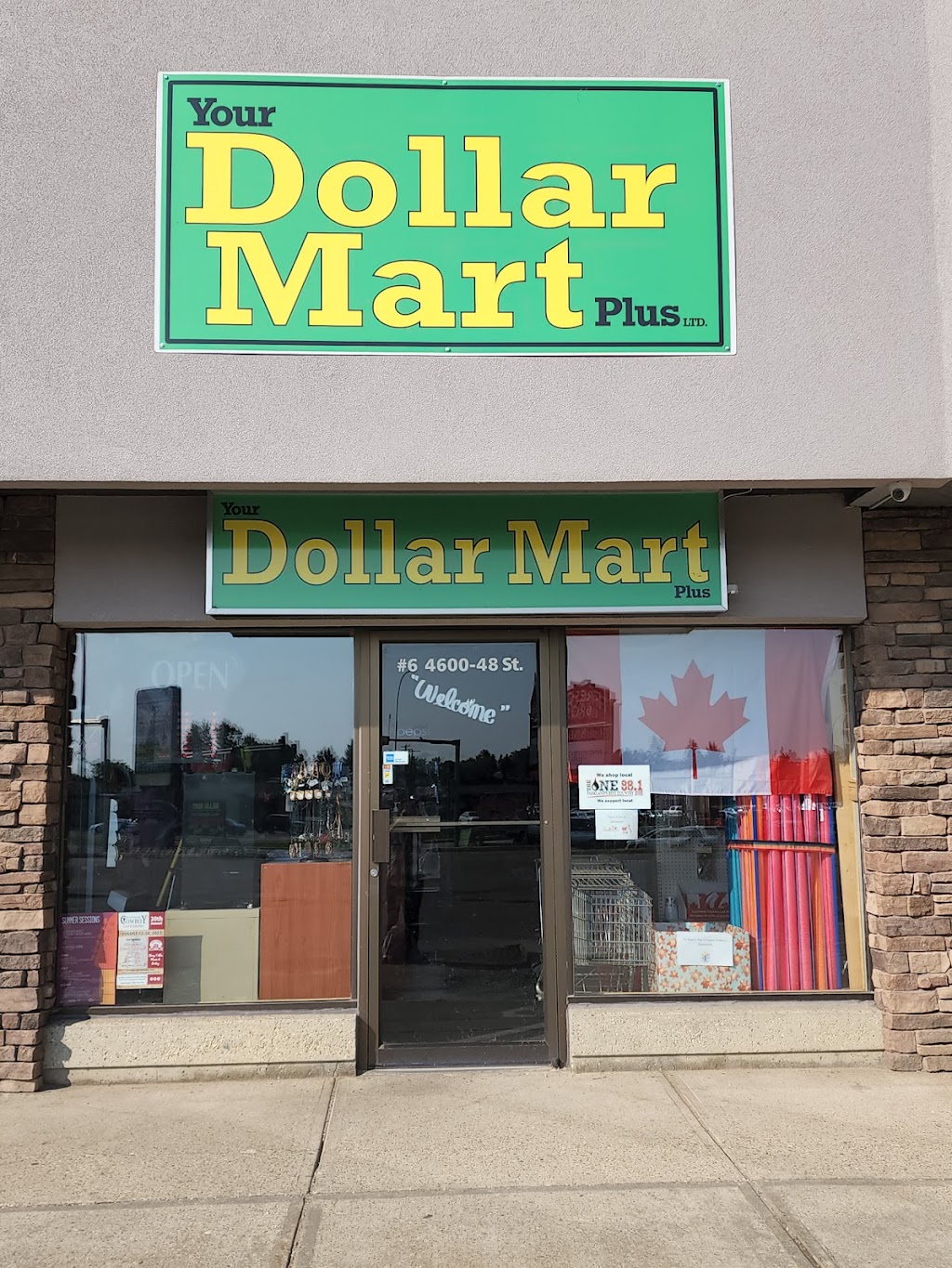 Your Dollar Mart Plus | 4600 48 St, Stony Plain, AB T7Z 1L4, Canada | Phone: (780) 968-8555