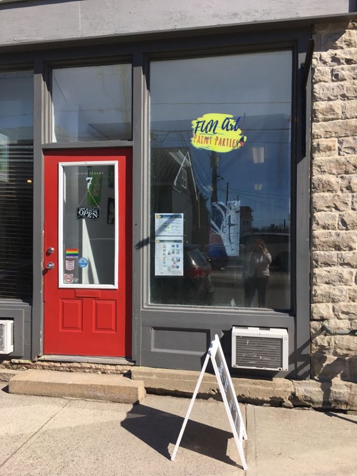 Fun Art Paint Parties Studio & Gallery | 7 Perth St, Brockville, ON K6V 5B9, Canada | Phone: (613) 213-5306