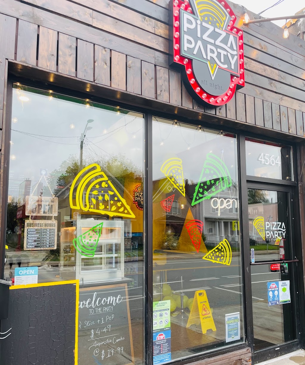 Pizza Party All Night | 4564 Victoria Ave, Niagara Falls, ON L2E 4B6, Canada | Phone: (905) 353-8888