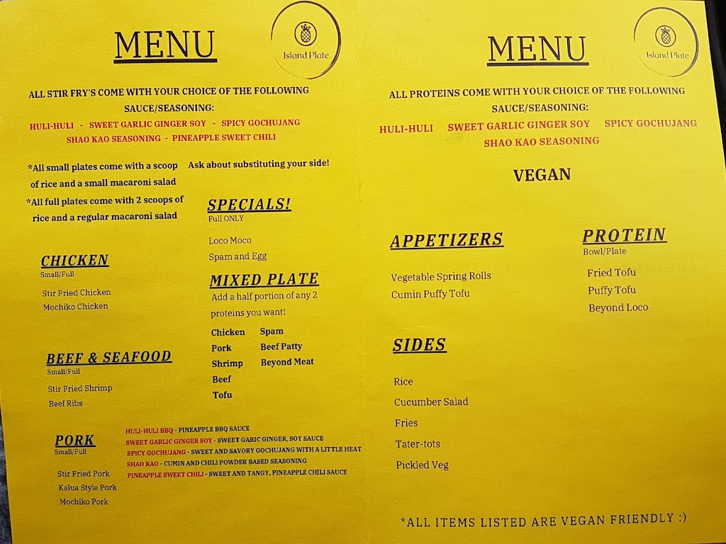 Island Plate | 20 Crowfoot Crescent NW #410, Calgary, AB T3G 2P6, Canada | Phone: (403) 984-8899
