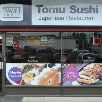 TOMU SUSHI Surrey Lunch Buffet & Catering | 9613 192 St #6, Surrey, BC V4N 4C7, Canada | Phone: (778) 298-0720