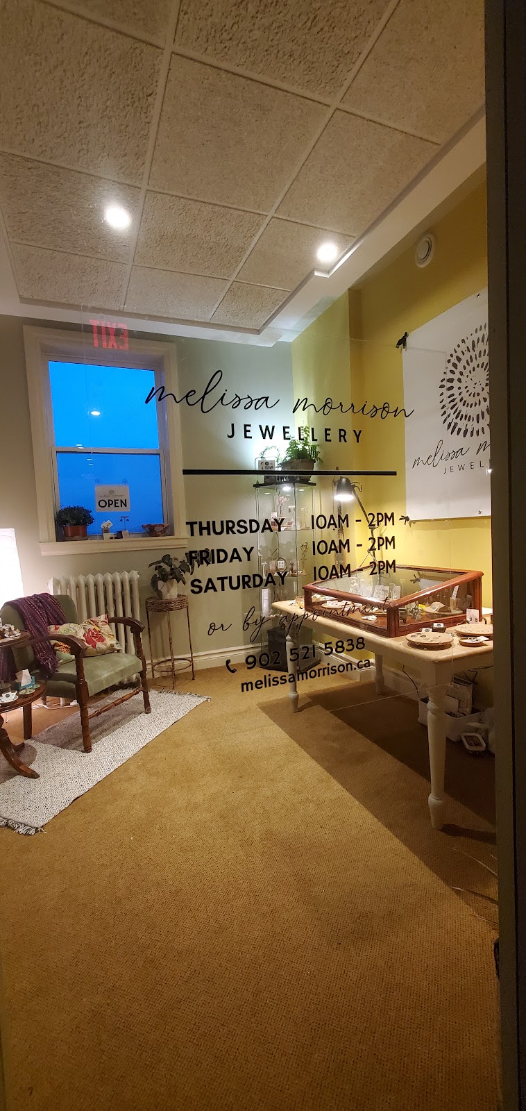 Melissa Morrison Jewellery | 3422 NS-331, Pleasantville, NS B0R 1G0, Canada | Phone: (902) 521-5838