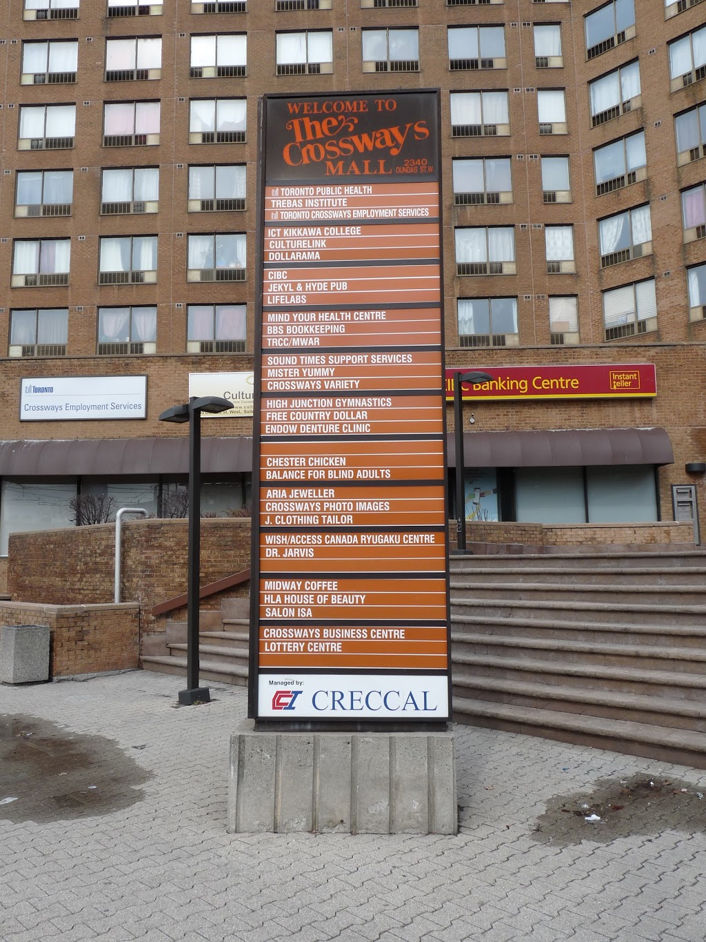 The Crossways | 2340 Dundas St W, Toronto, ON M6P 4A9, Canada | Phone: (416) 532-3331