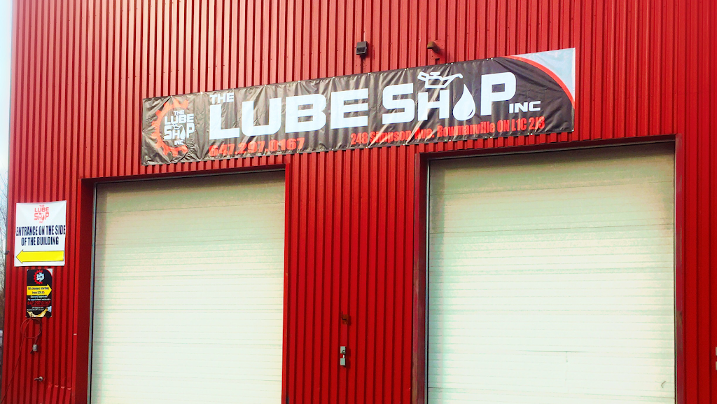 The Lube Shop Inc. | 248 Simpson Ave, Bowmanville, ON L1C 2J3, Canada | Phone: (647) 297-0167