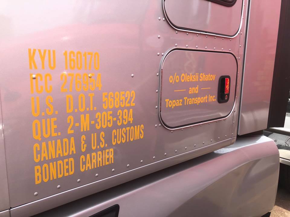 Topaz Transport Inc. | 1 Kingswood Dr, Hammonds Plains, NS B4B 1B4, Canada | Phone: (902) 835-9900
