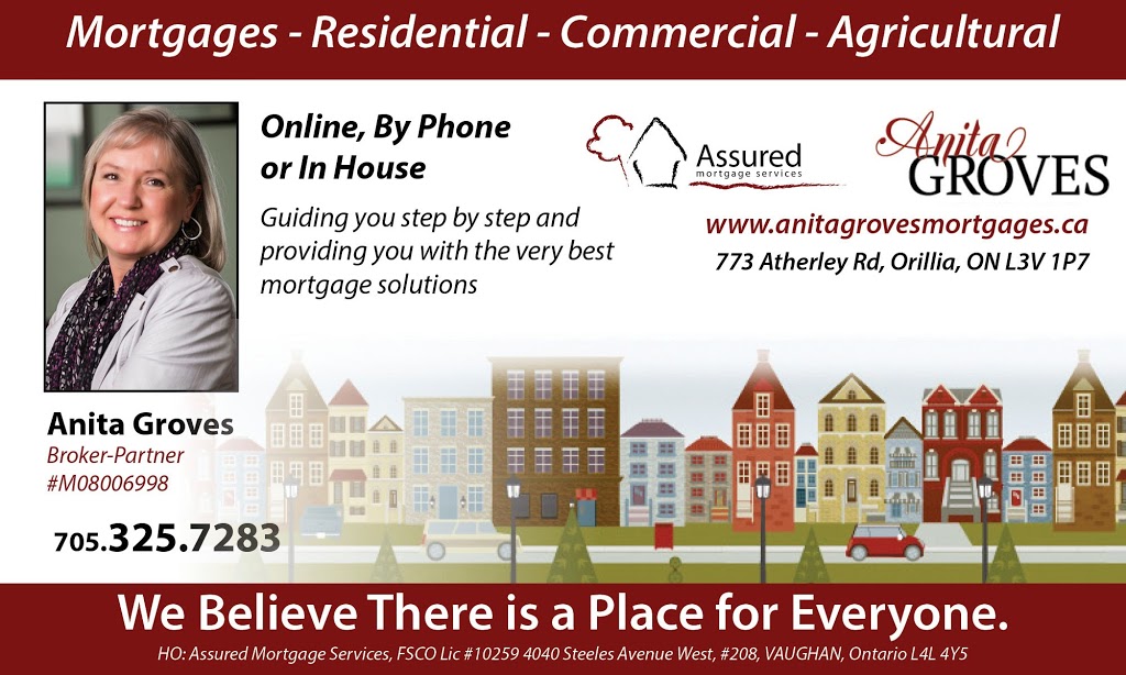 Anita Groves Mortgage Team | 773 Atherley Rd, Orillia, ON L3V 1P7, Canada | Phone: (705) 325-7283
