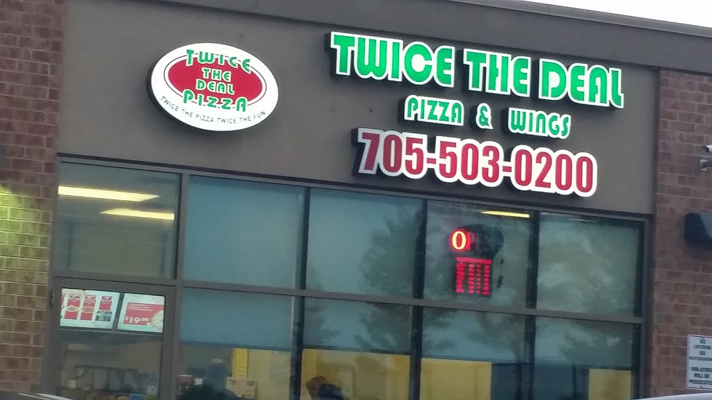 Twice The Deal Pizza | 480, 480 Mapleton Ave, Barrie, ON L4N 9C2, Canada | Phone: (705) 503-0200