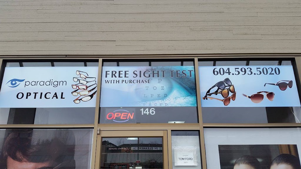 Paradigm Optical Inc. | 6350 120 St Unit 146, Surrey, BC V3X 3K1, Canada | Phone: (604) 593-5020