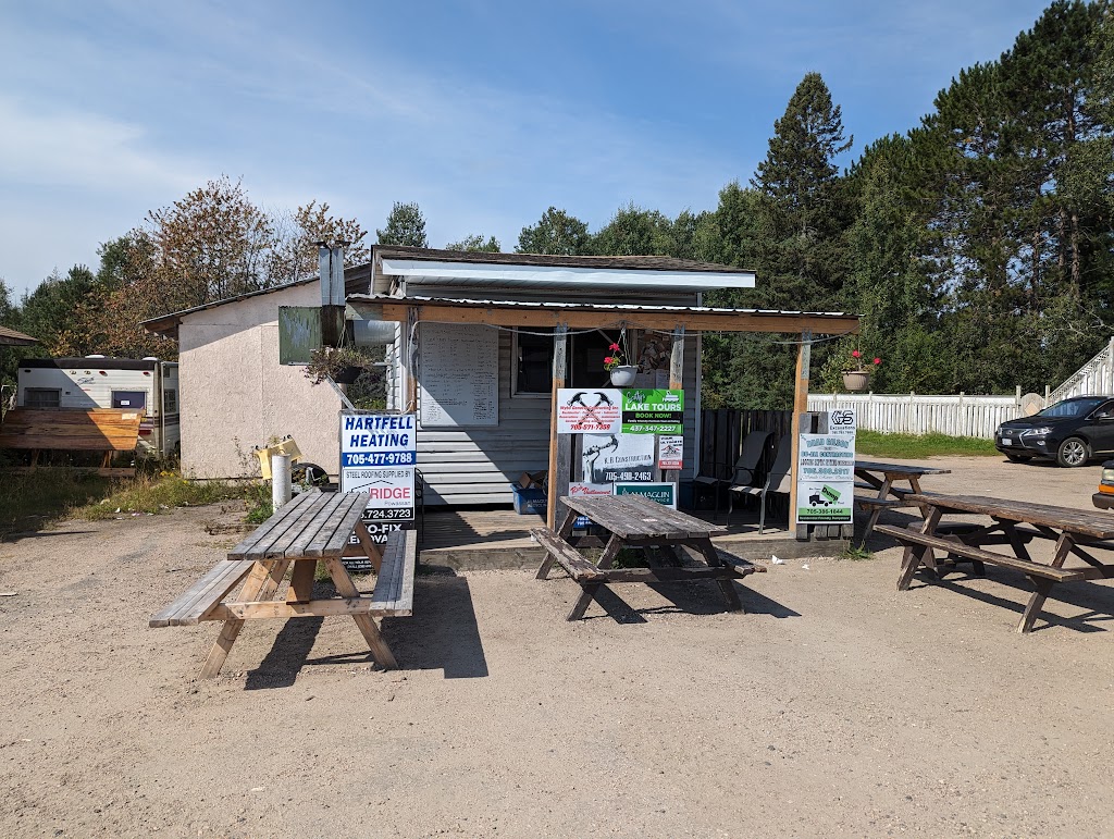 South River chip stand | 302 Hwy 124, South River, ON P0A 1X0, Canada | Phone: (705) 386-9343