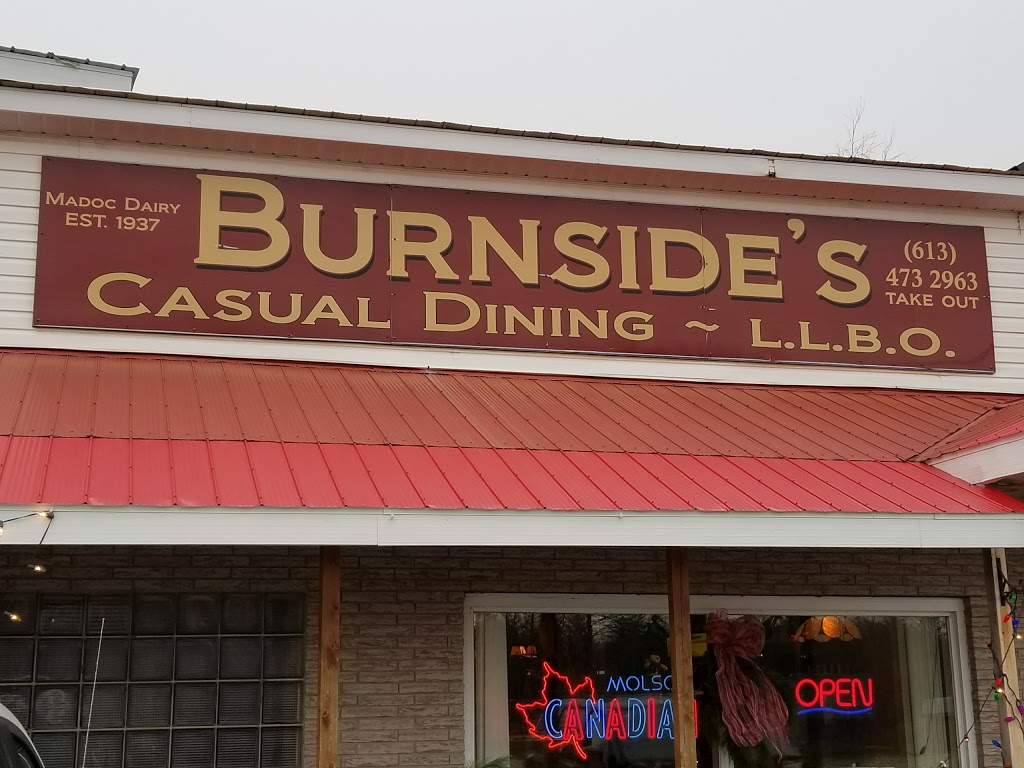 Madoc Dairy - Burnsides Casual Dining | 203 Russell St, Madoc, ON K0K 2K0, Canada | Phone: (613) 473-2963