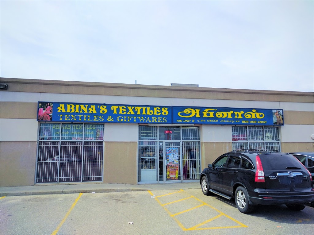 Abinas Textiles | 105 Kennedy Rd S, Brampton, ON L6W 3G2, Canada | Phone: (905) 459-4900
