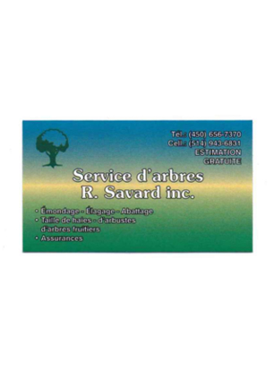 Service DArbres R Savard Inc | De Chambly, 725 Bd Laurier, Sainte-Madeleine, QC J0H 1S0, Canada | Phone: (450) 656-7370