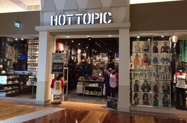 Hot Topic | 5000 Canoe Pass Way #610, Tsawwassen, BC V4M 0B3, Canada | Phone: (604) 948-9685
