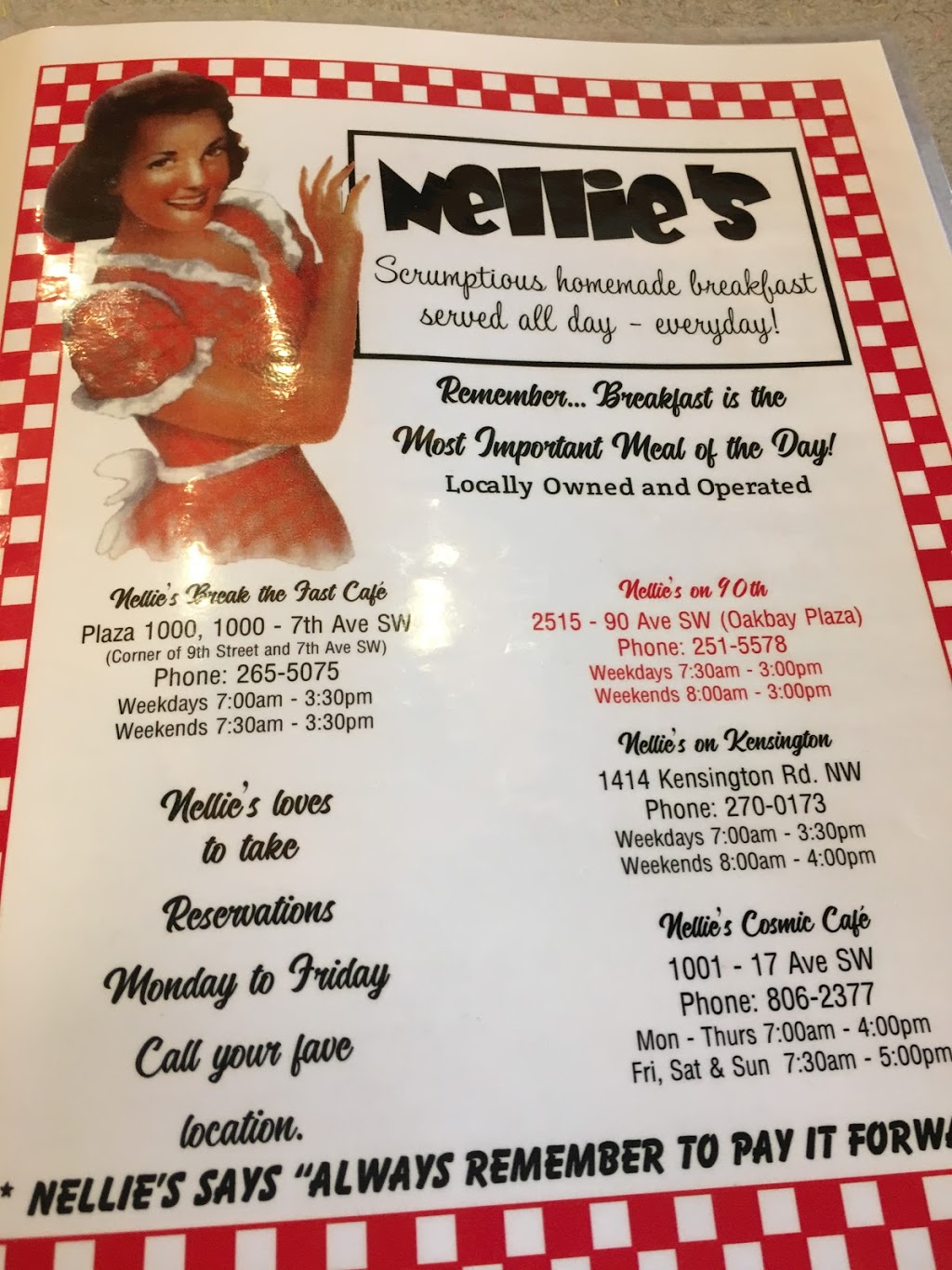 Nellie’s On 90th | 2515 90 Ave SW, Calgary, AB T2V 0L8, Canada | Phone: (403) 251-5578