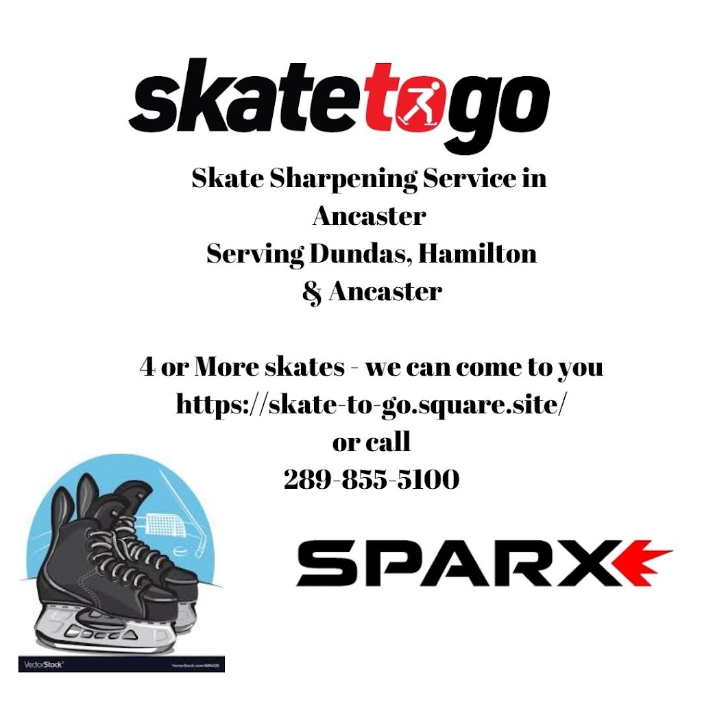 Skate to Go - Curbside Skate Sharpening | 22 Calvin St, Ancaster, ON L9G 2G3, Canada | Phone: (289) 855-5100