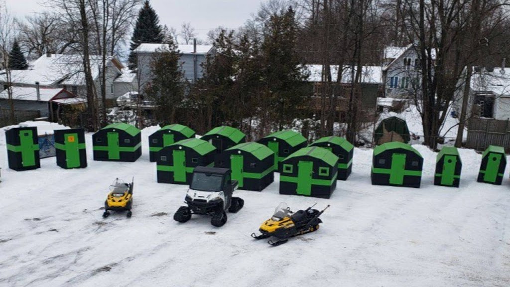 Brechin Point Ice Hut Rentals Inc. | 10 Simcoe Rd, Brechin, ON L0K 1B0, Canada | Phone: (705) 505-1555