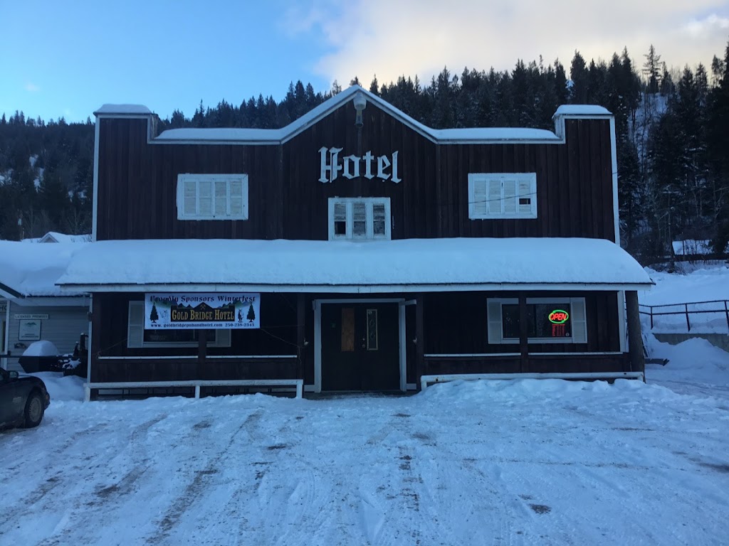 Gold Bridge Hotel | 6 Fergusson Ave, Gold Bridge, BC V0K 1P0, Canada | Phone: (250) 238-2343