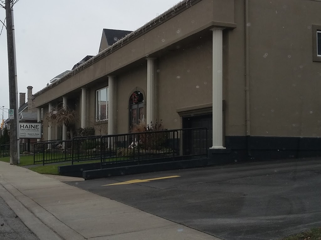 Haine funeral home | 26 Ormond St S, Thorold, ON L2V 1Y4, Canada | Phone: (905) 227-1732