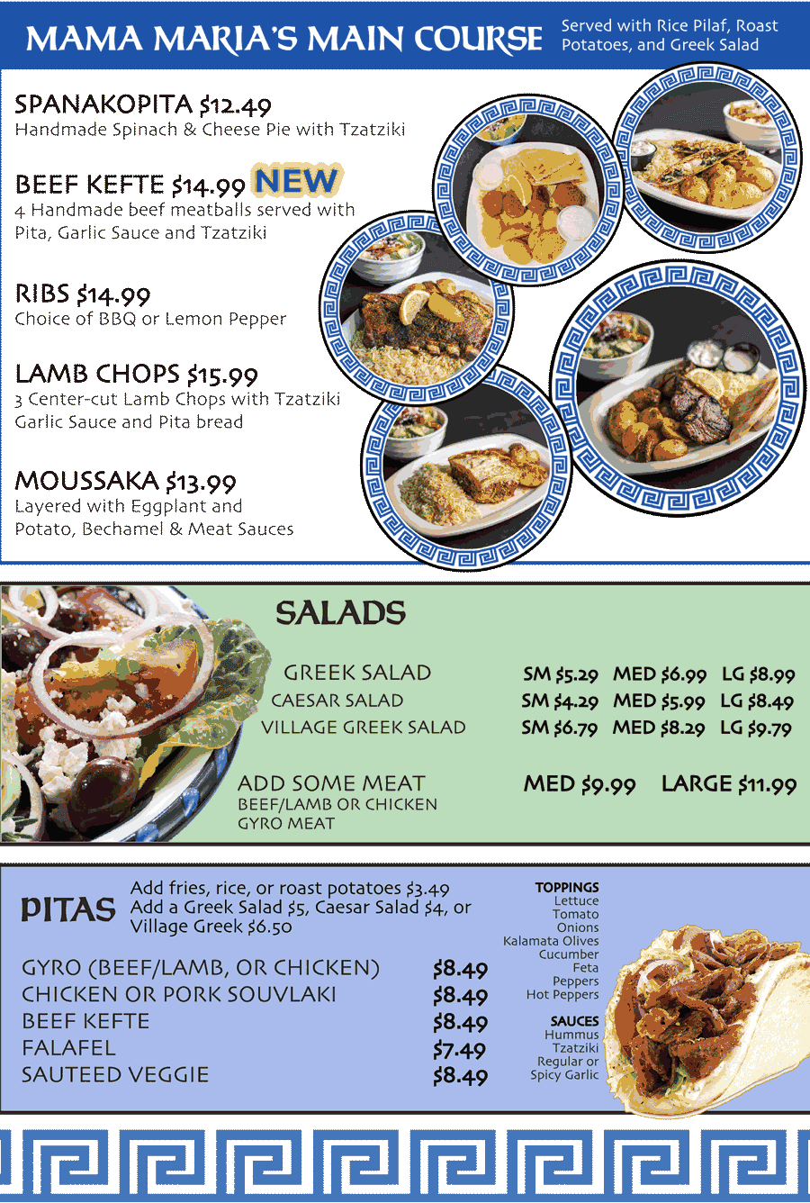 Johnny Greekos | 1070 Rest Acres Rd, Paris, ON N3L 0B5, Canada | Phone: (519) 442-4433