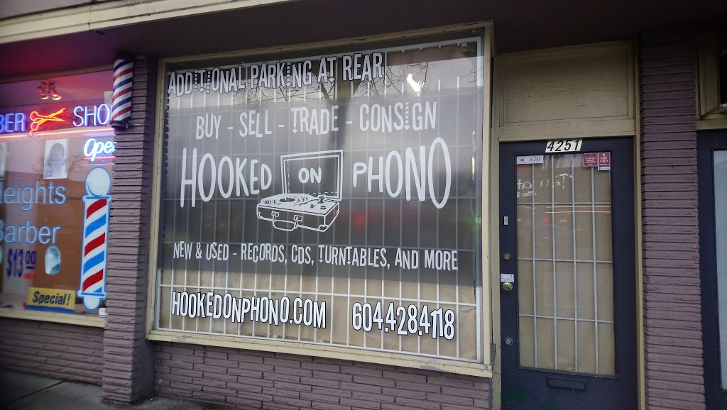 Hooked On Phono | 4251 Hastings St, Burnaby, BC V5C 2J5, Canada | Phone: (604) 428-4118