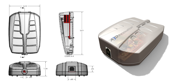 A3D Innovation design industriel | 85 Rue Gilles-Bolvin, Boucherville, QC J4B 2L5, Canada | Phone: (514) 978-2334